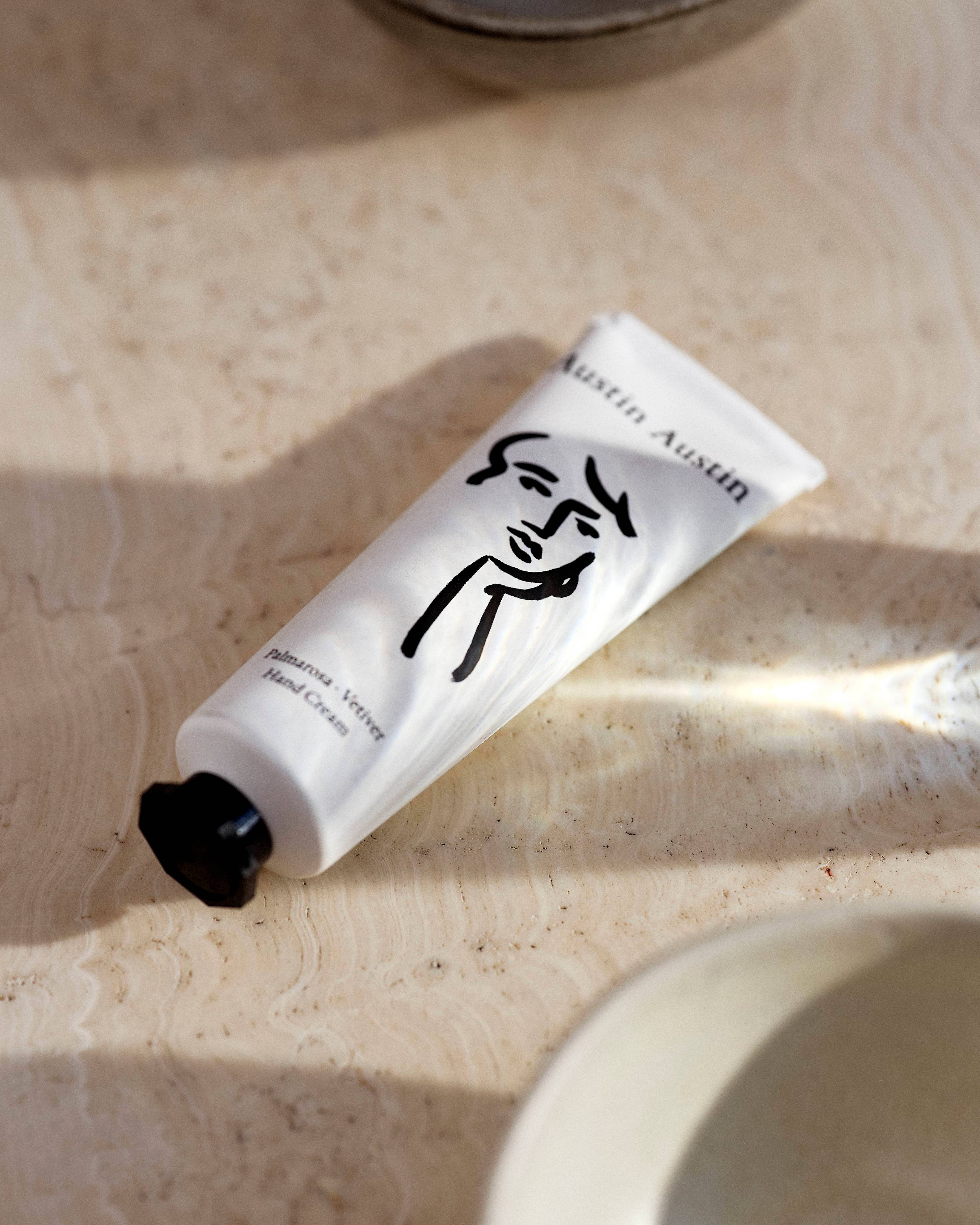 Palmarosa & Vetiver Hand Cream Tube - Image 3