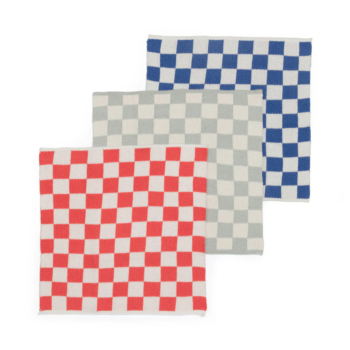 Knitted Cotton Dishcloths - Set of 3 - Image 7