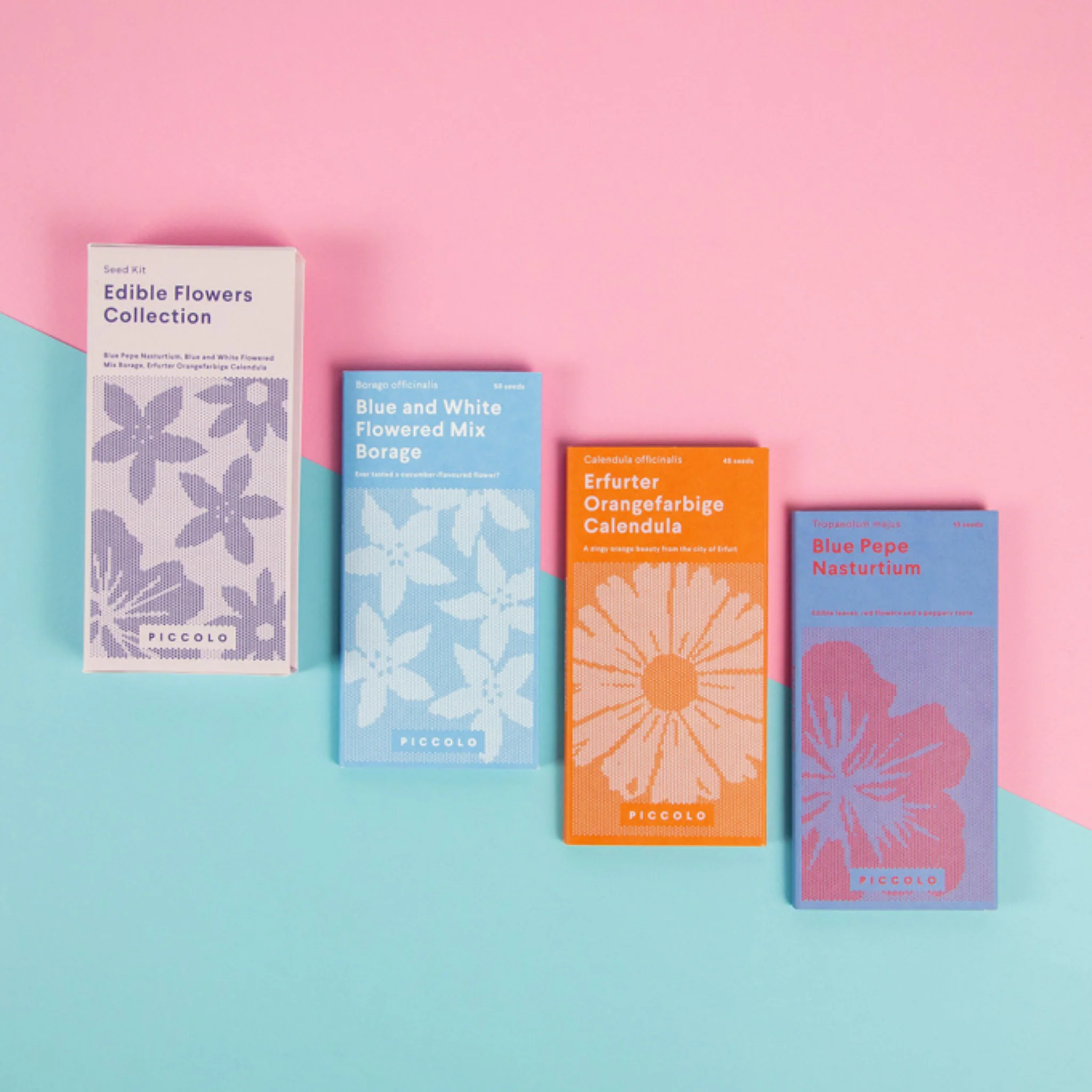 Piccolo Seeds - Edible Flowers Collection