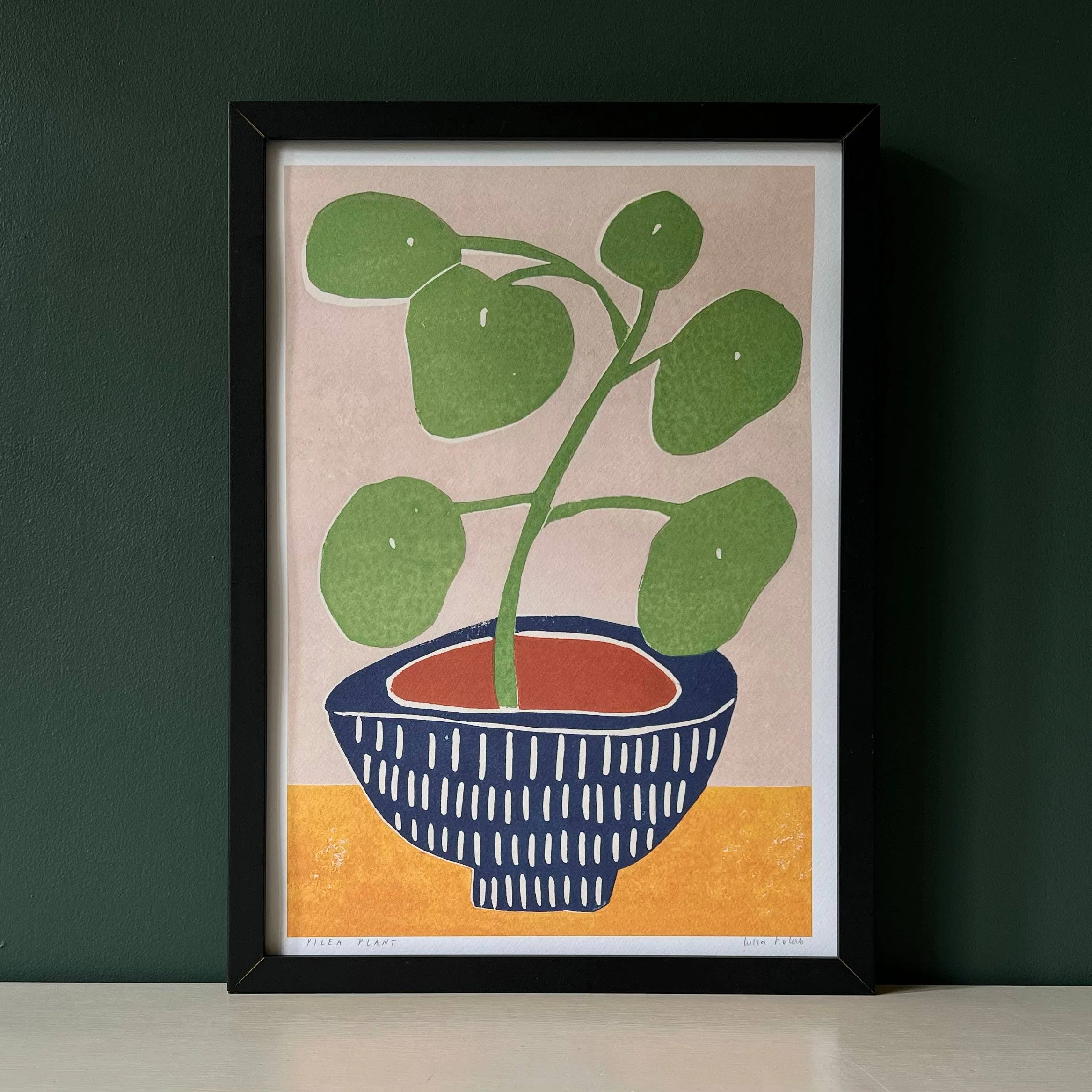 'Pilea Plant' Art Print - Image 2