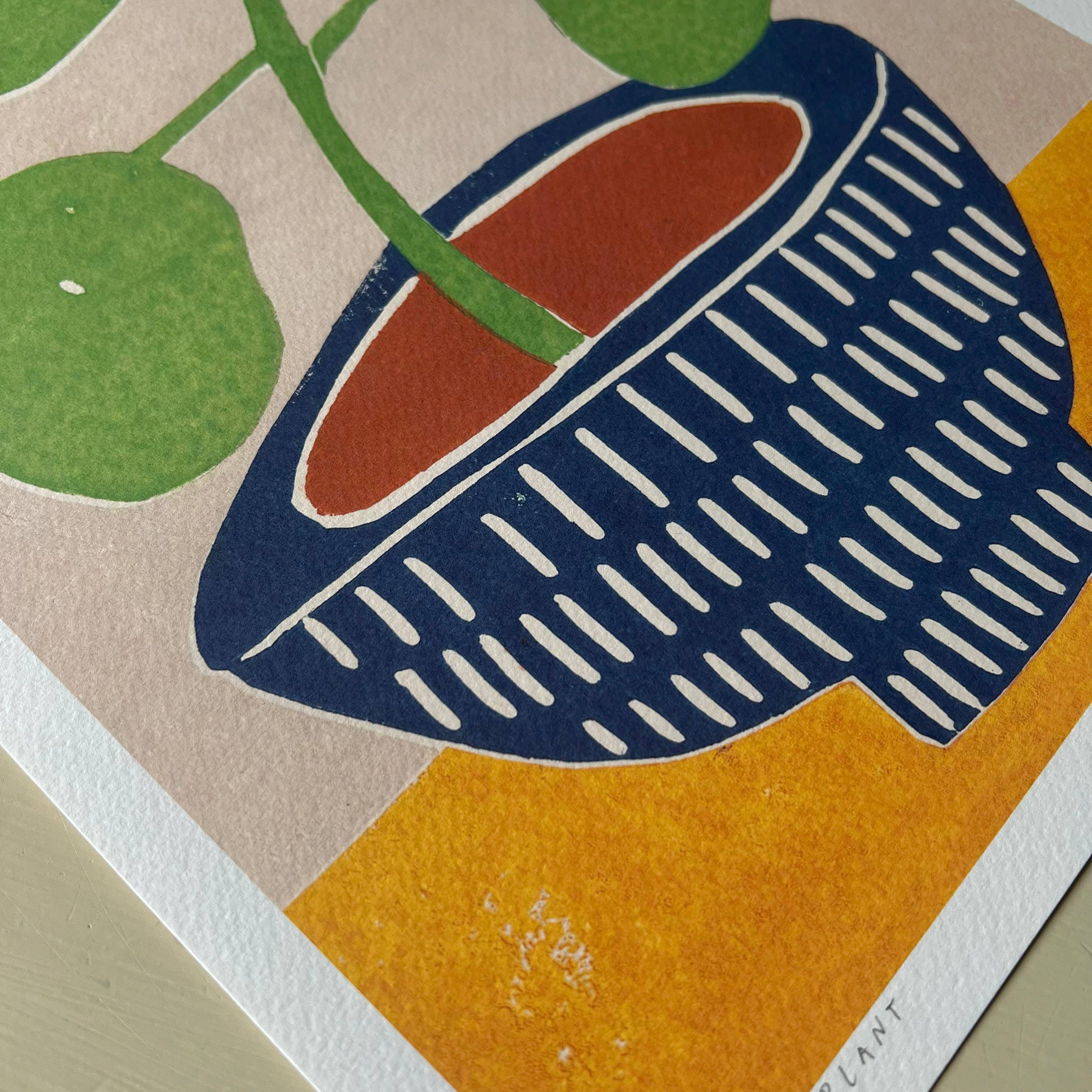 'Pilea Plant' Art Print - Image 4