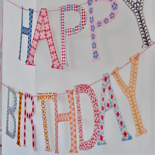 Birthday Banner Kit