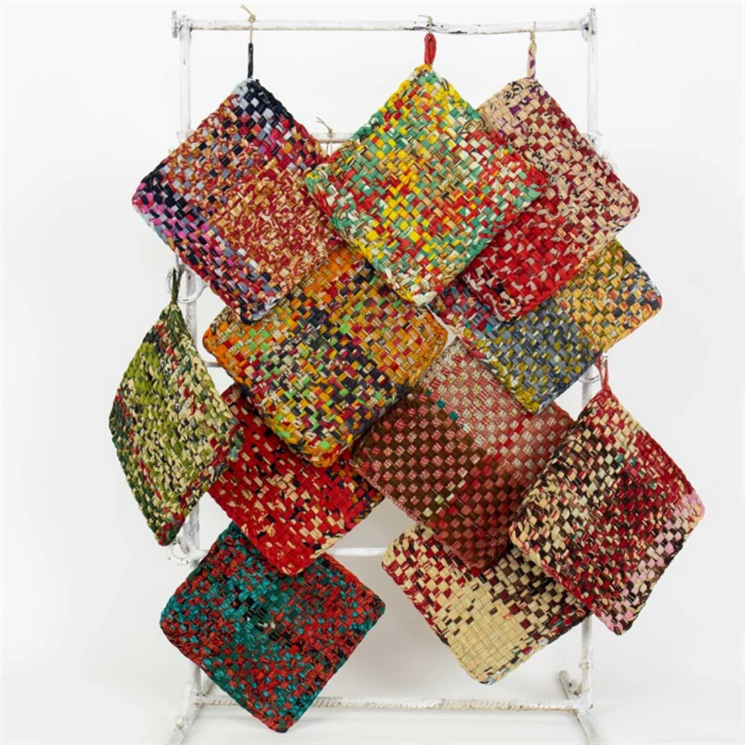 Recycled Fabric Pot Holder