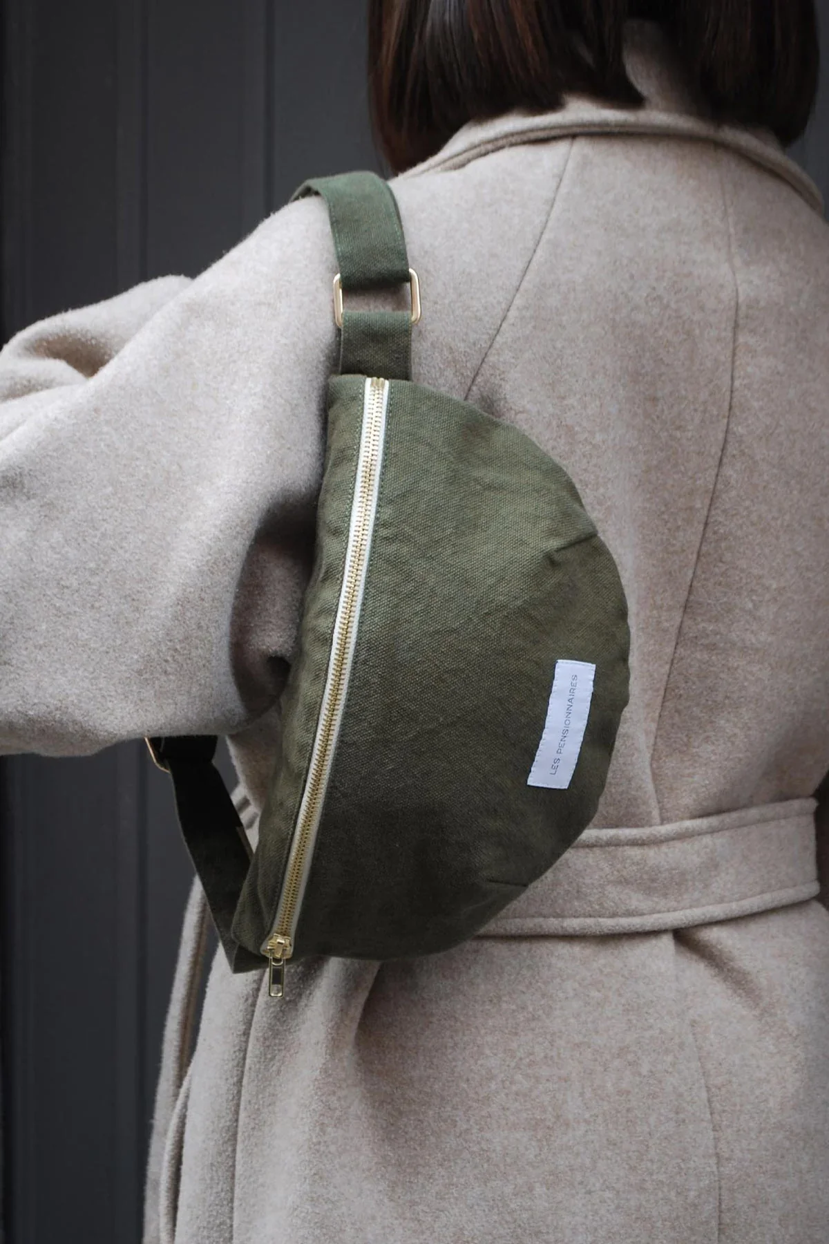 Organic Cotton Canvas Cross-Body Bag - Image 4