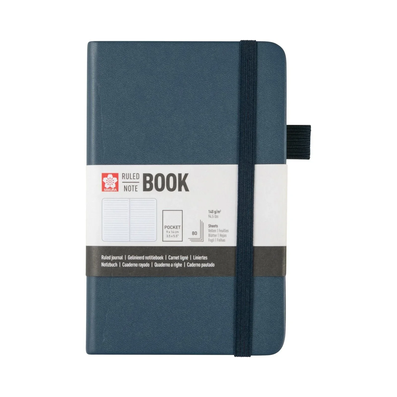 Sakura Lined Pocket Notebook - Image 2