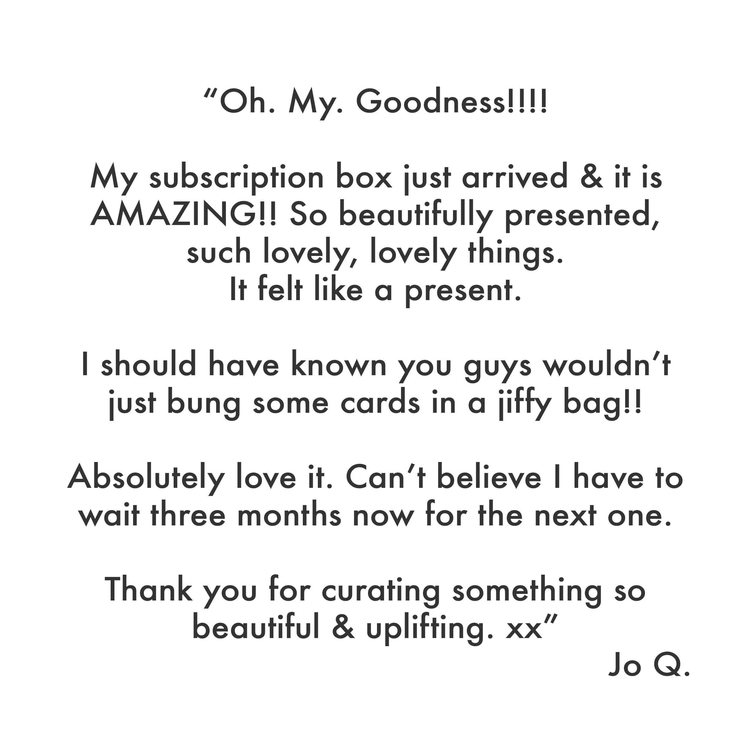 Seasonal Box of Cards & Delights - Subscription - Image 4