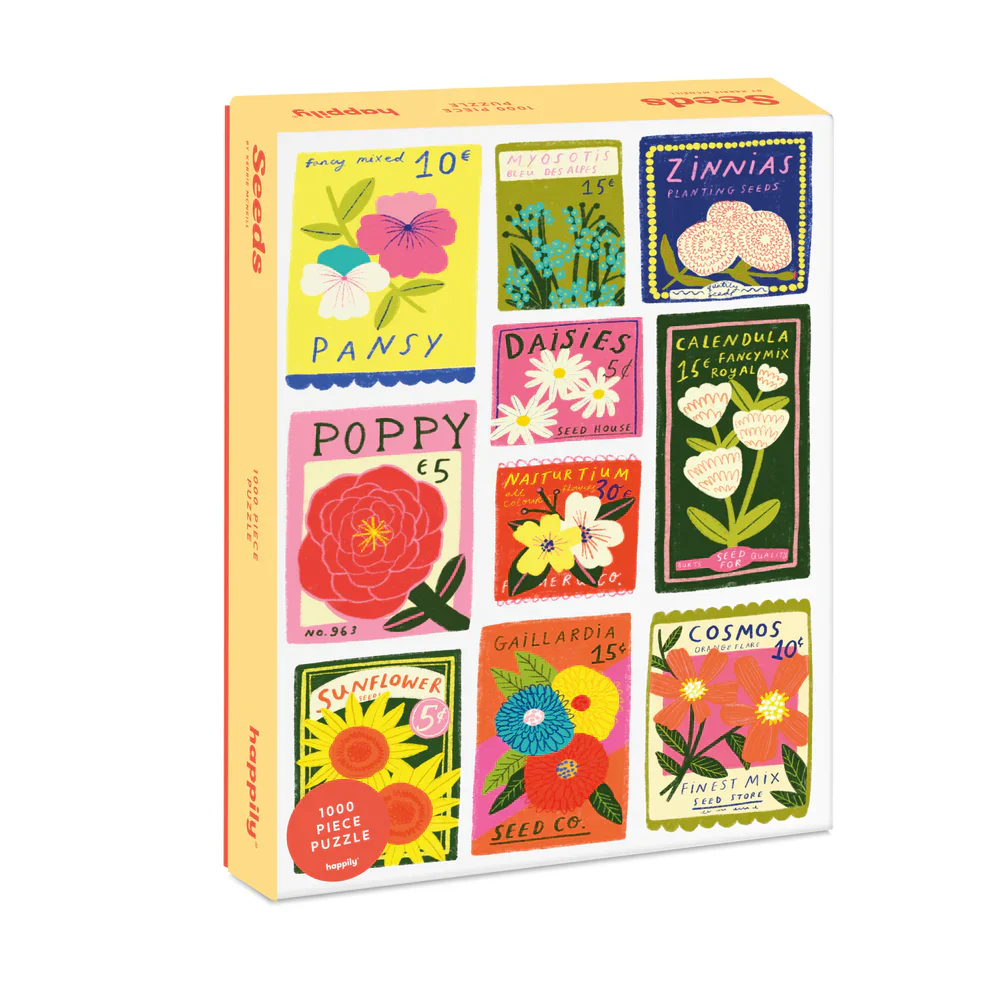 Seeds - 1000 Piece Jigsaw - Happily Puzzles