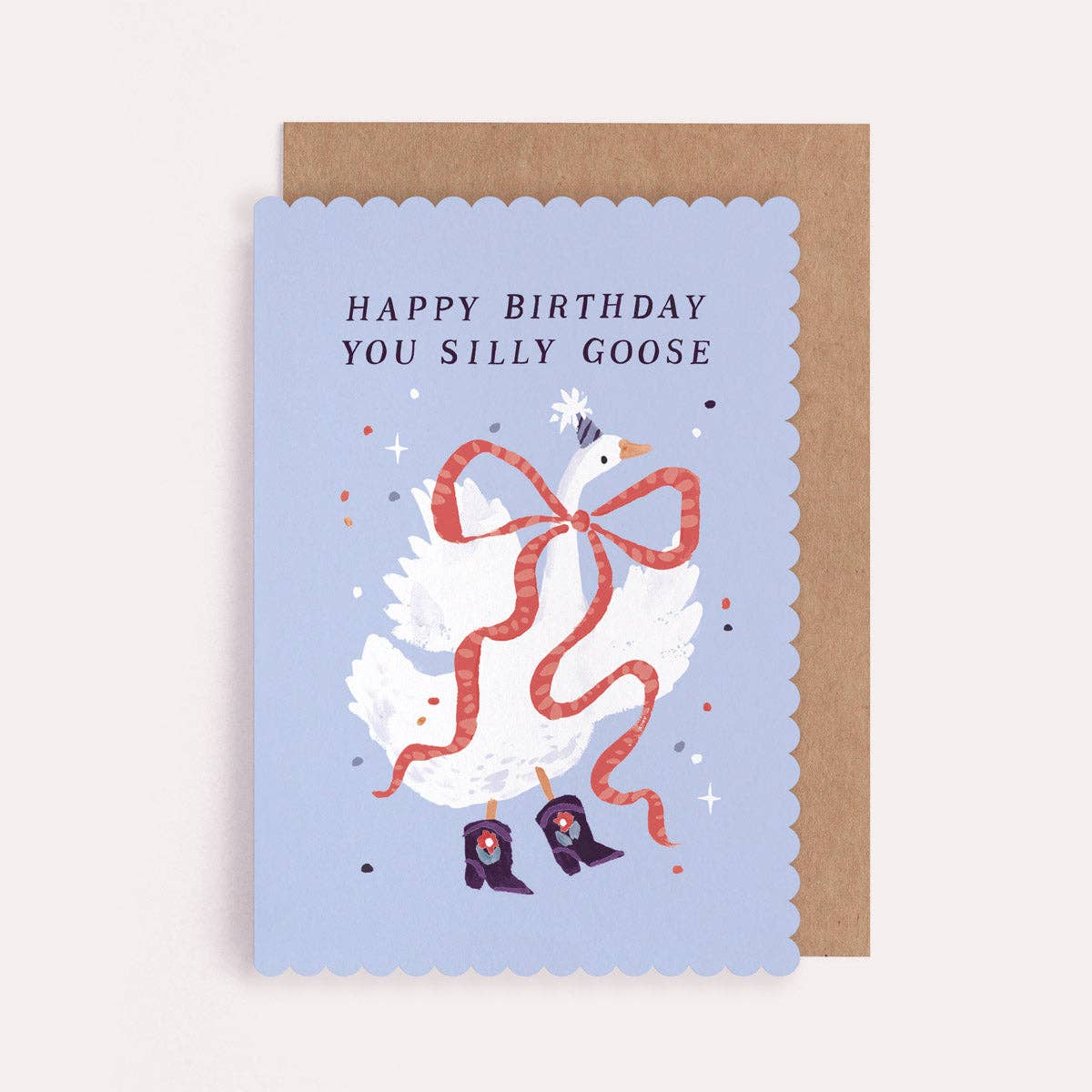 'Silly Goose Birthday' Greetings Card