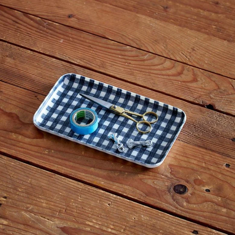 Small Linen Coated Tray - Image 2