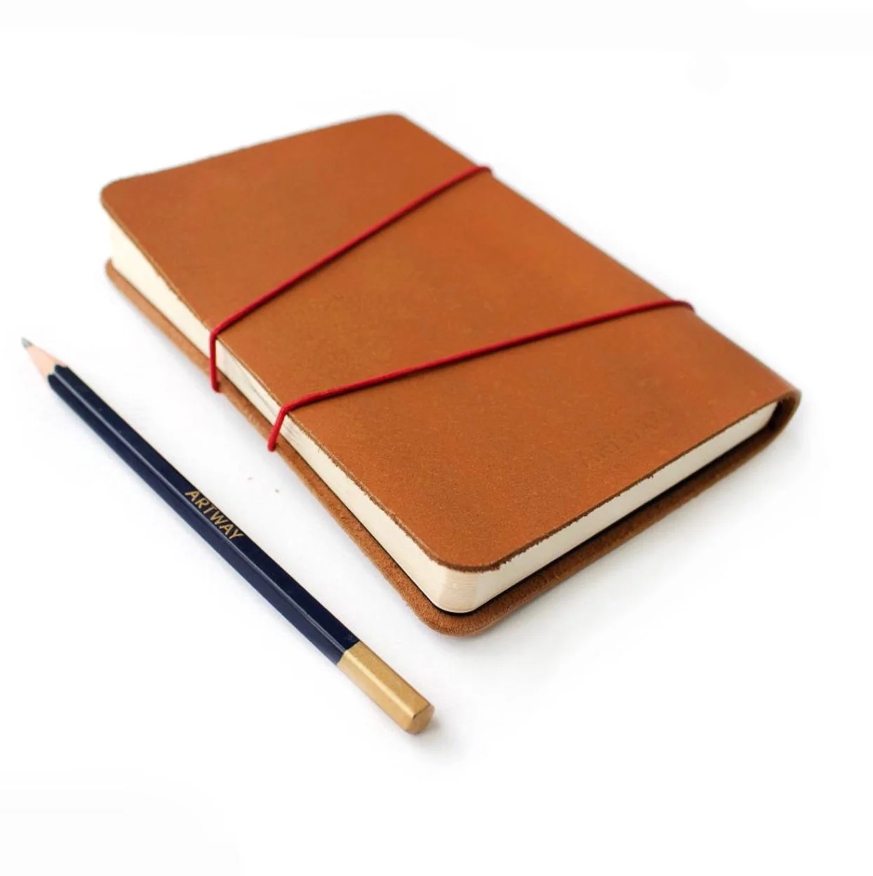 Soft Leather Pocket Journal - Image 3