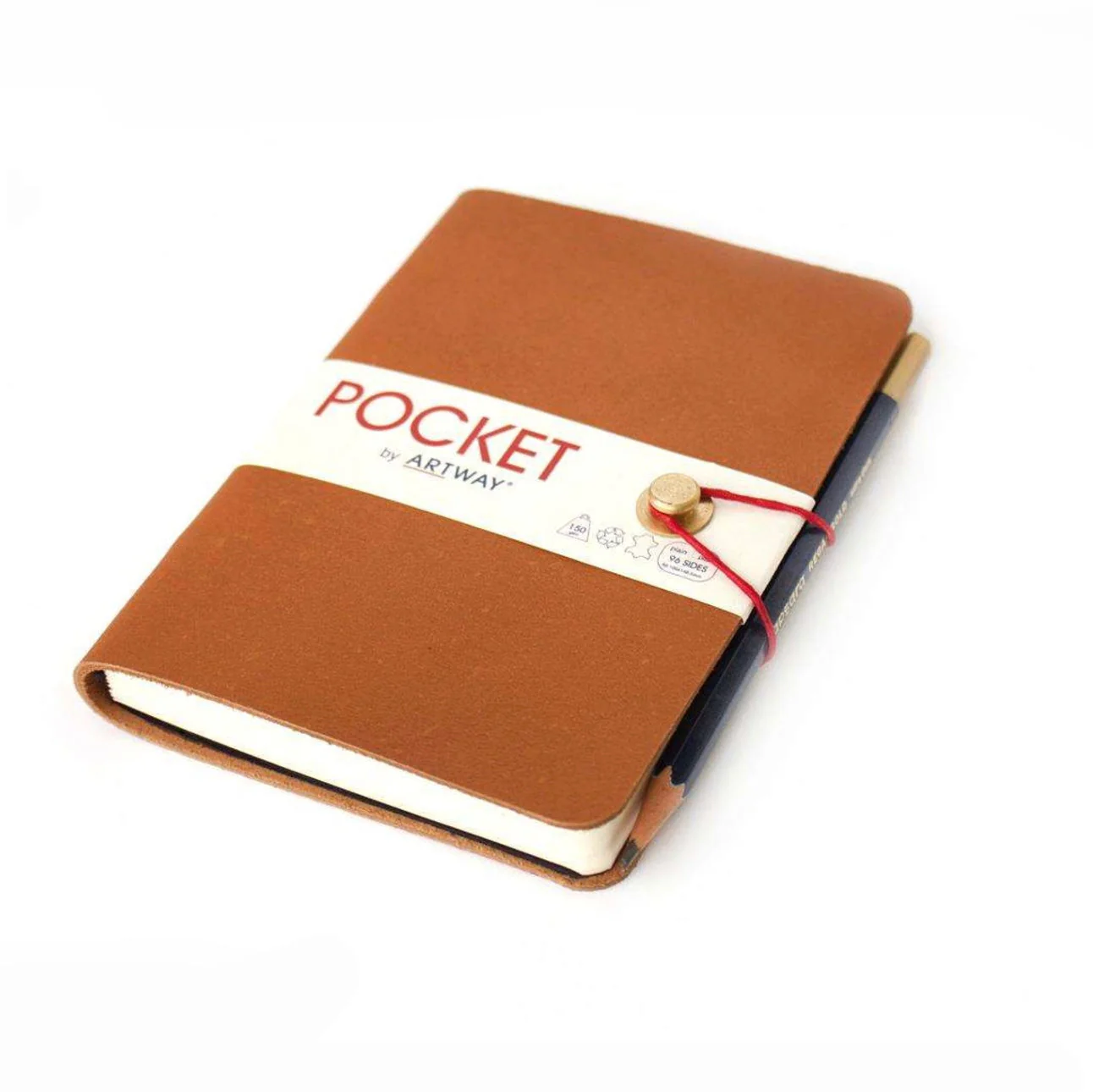Soft Leather Pocket Journal - Image 5