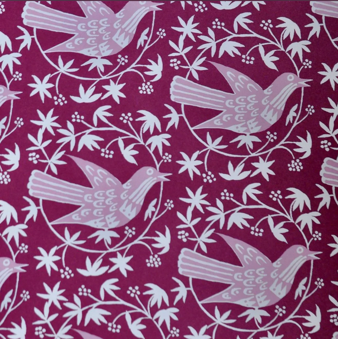 'Songbird Bramble' Wrapping Paper
