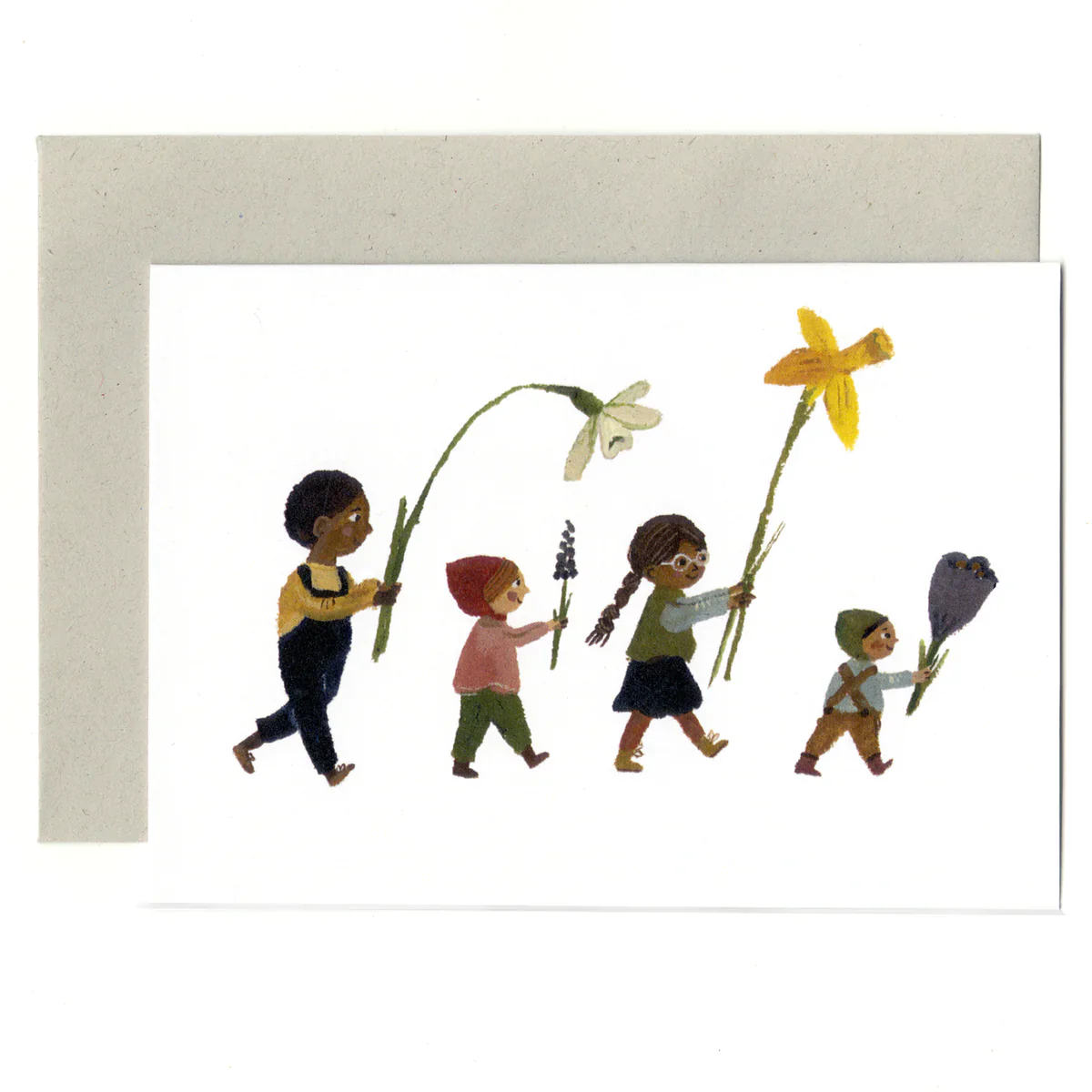 'Spring Friends' Greetings Card