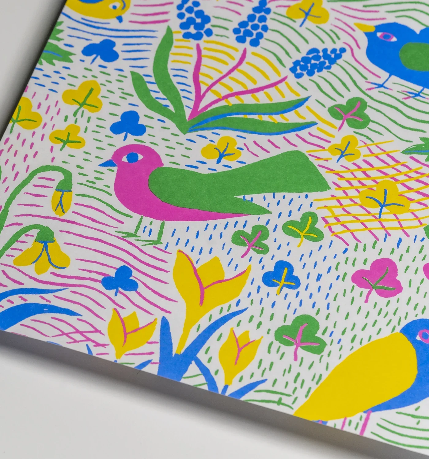 ‘Spring Pattern’ Wrapping Paper