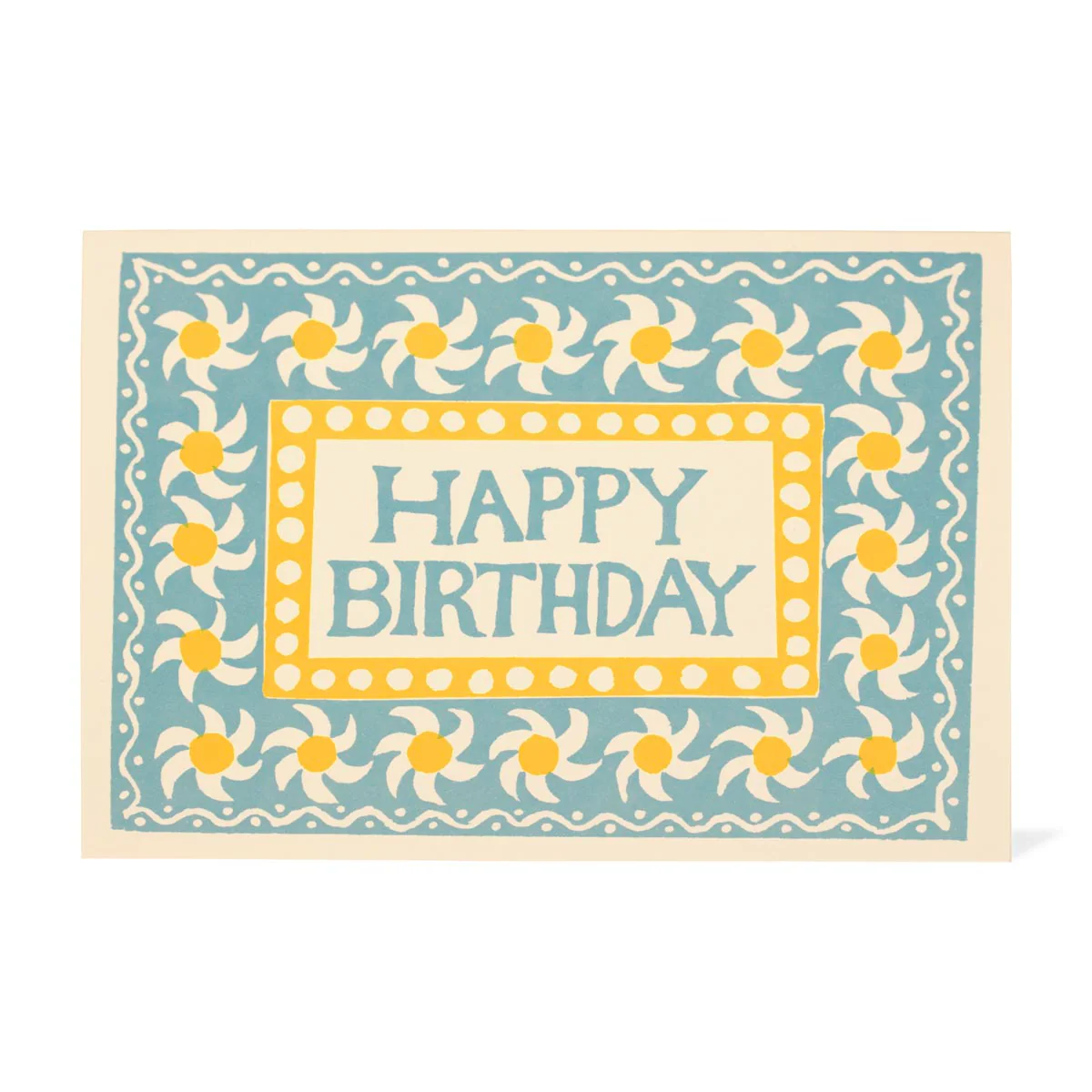 Springtime 'Happy Birthday' Greetings Card