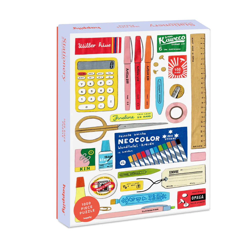 Stationery - 1000 Piece Jigsaw - Happily Puzzles