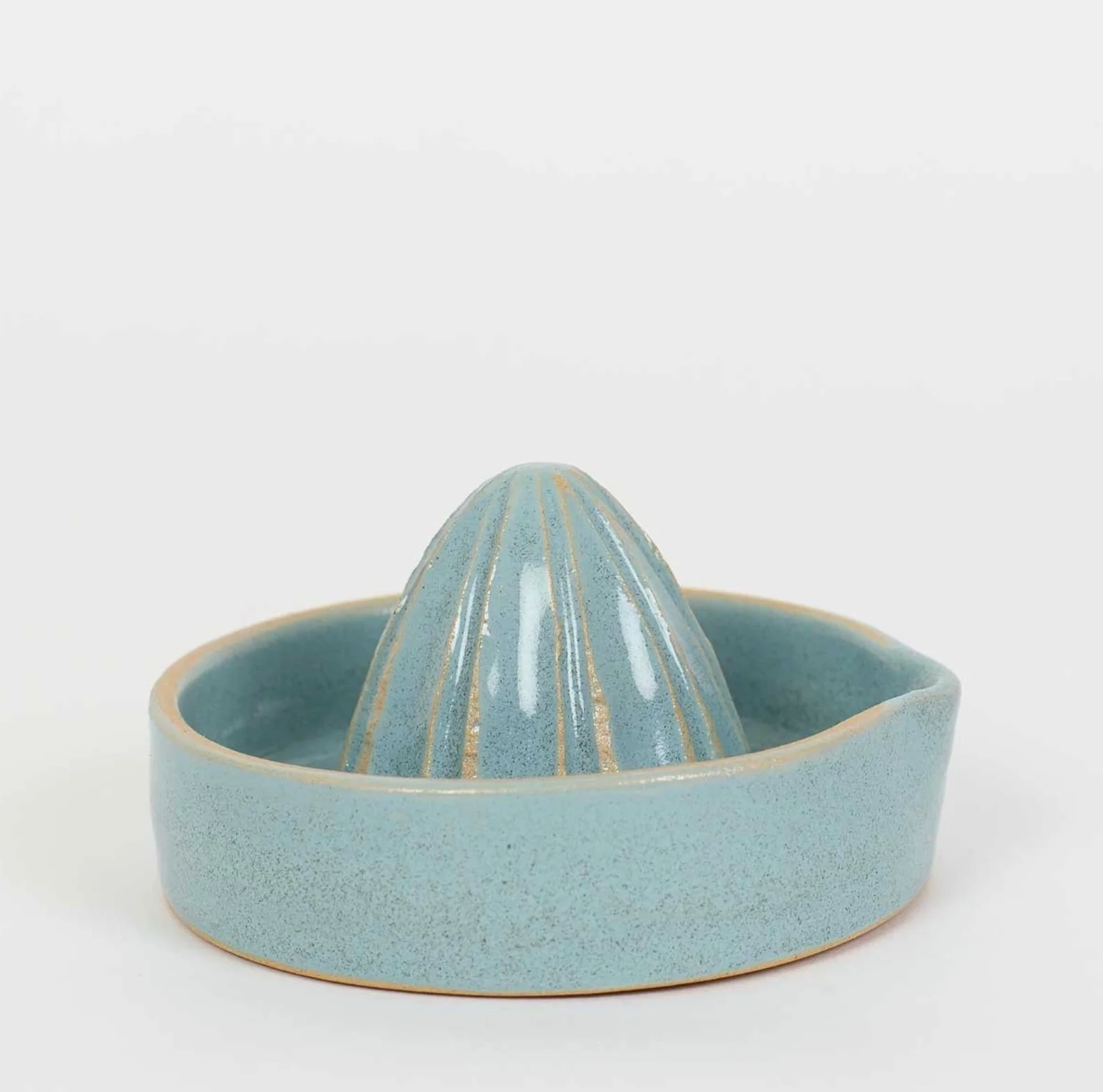 Stoneware Citrus Press