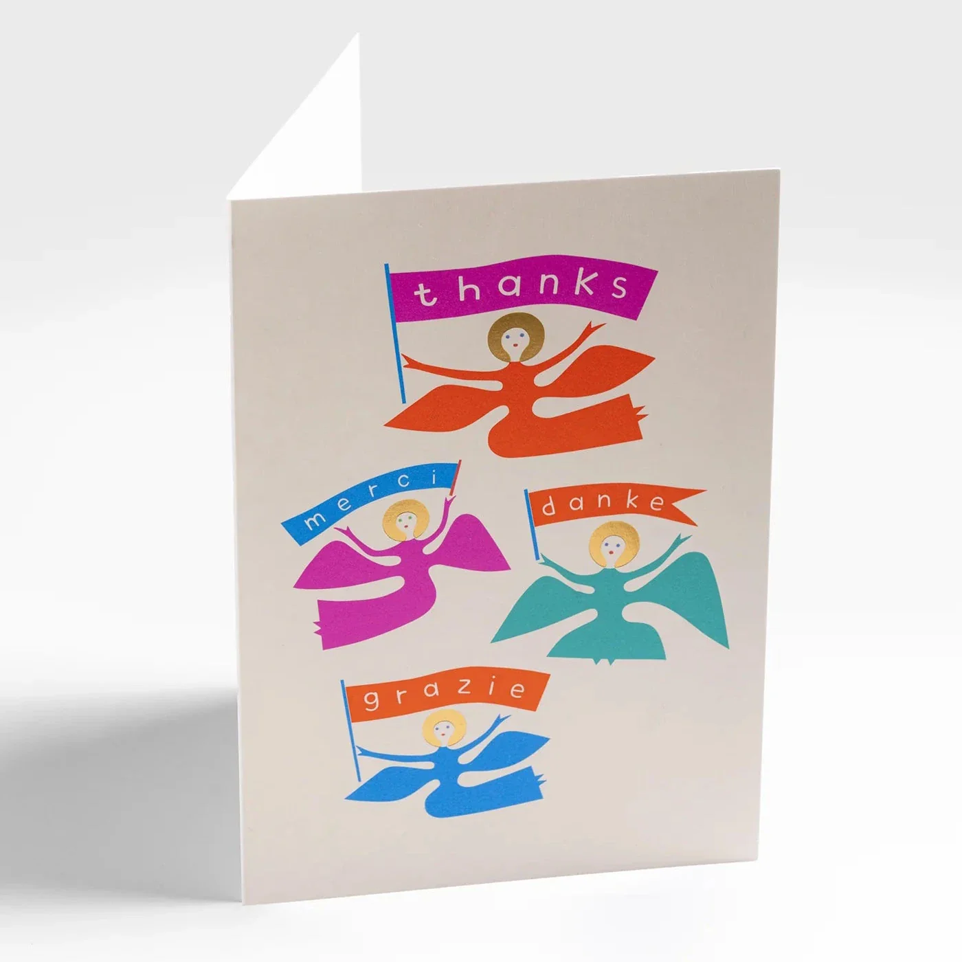 'Thank You Angels' Pack of 5 Cards - Image 3
