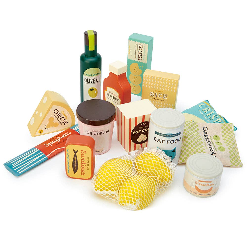 Supermarket Grocery Wooden Toy Set - Image 2