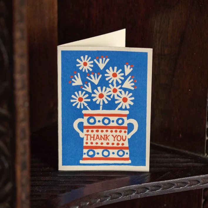 'Thank You' Mini Greetings Card
