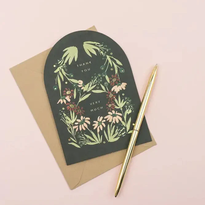 'Thank You Very Much' Shaped Greetings Card - Image 2