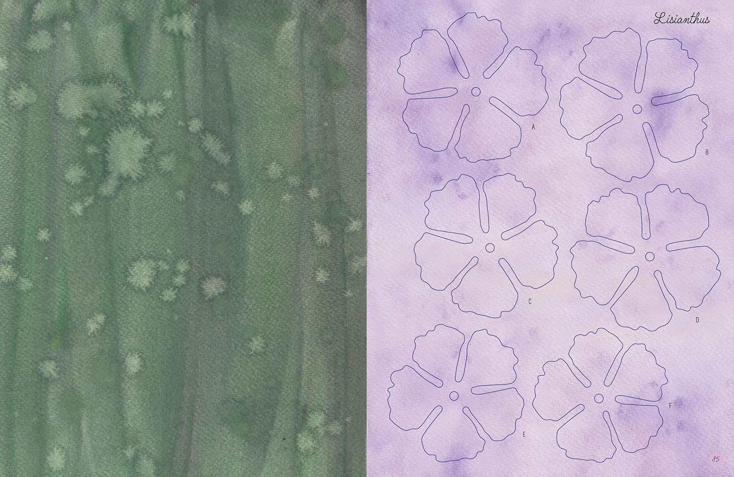 'The Bouquet in a Book: Spring - Pre-Punched Pages to Press Out and Make' Book - Image 3