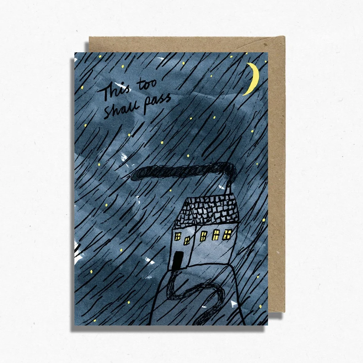'This Too Shall Pass' Greetings Card
