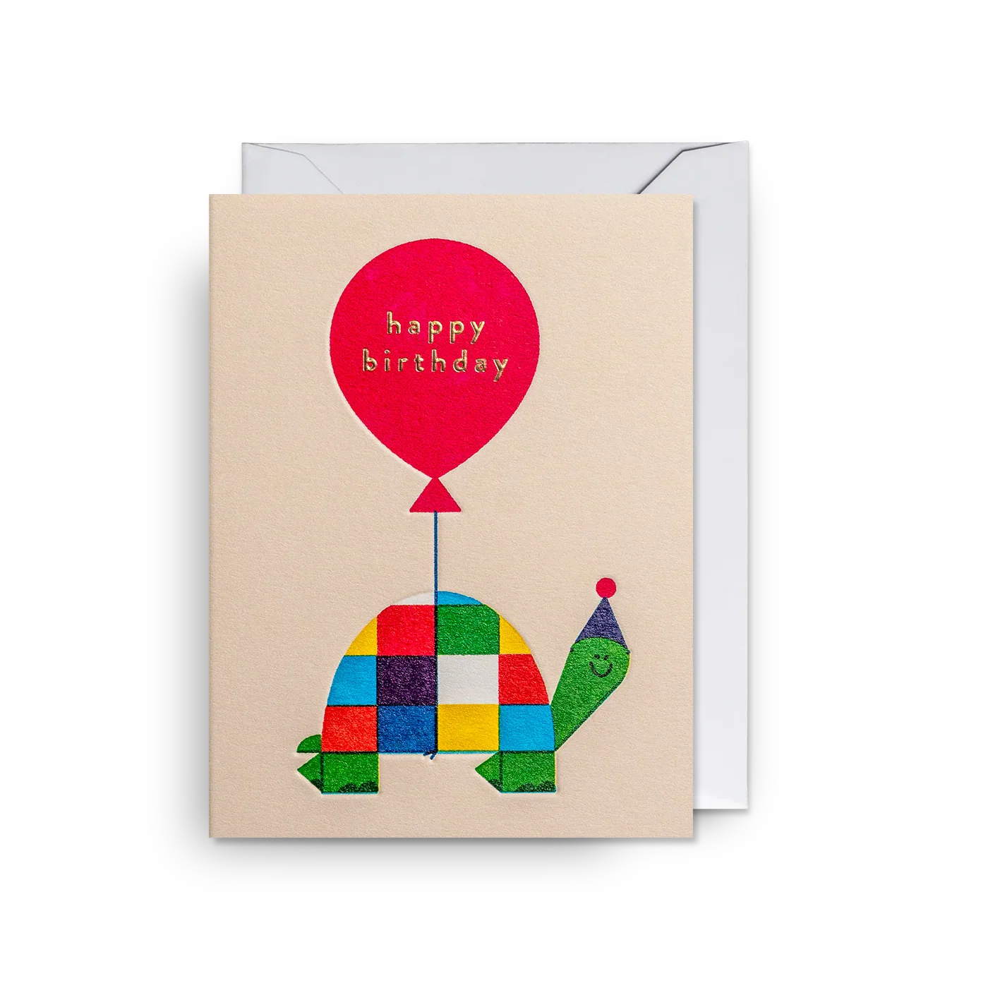 'Tortoise Happy Birthday' Mini Greetings Card