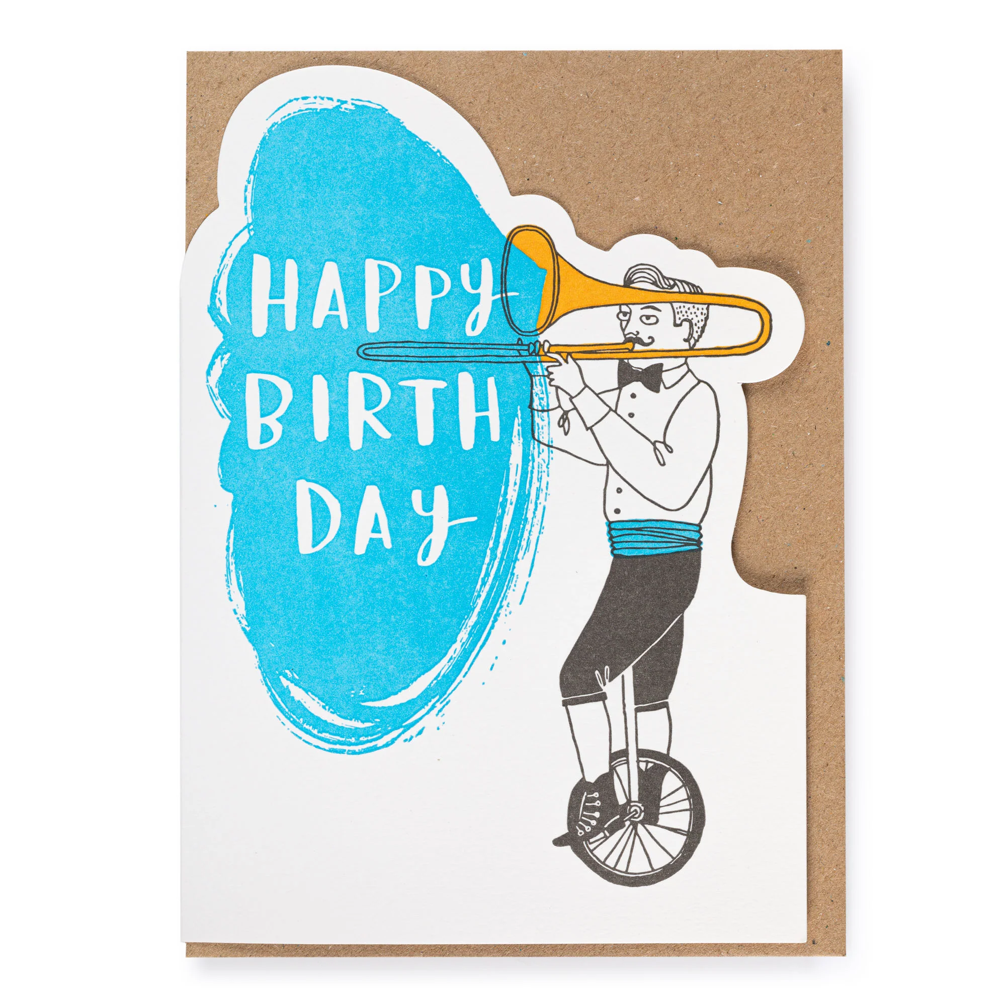 'Trombone' Birthday Card