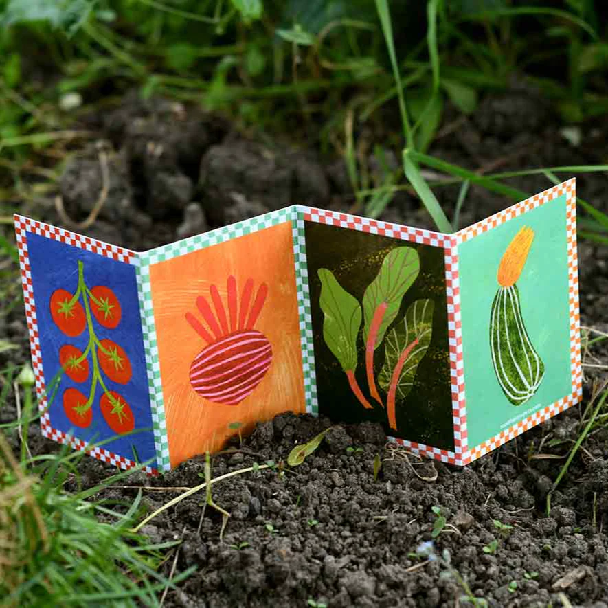 Veg Patch Concertina Card - Image 3