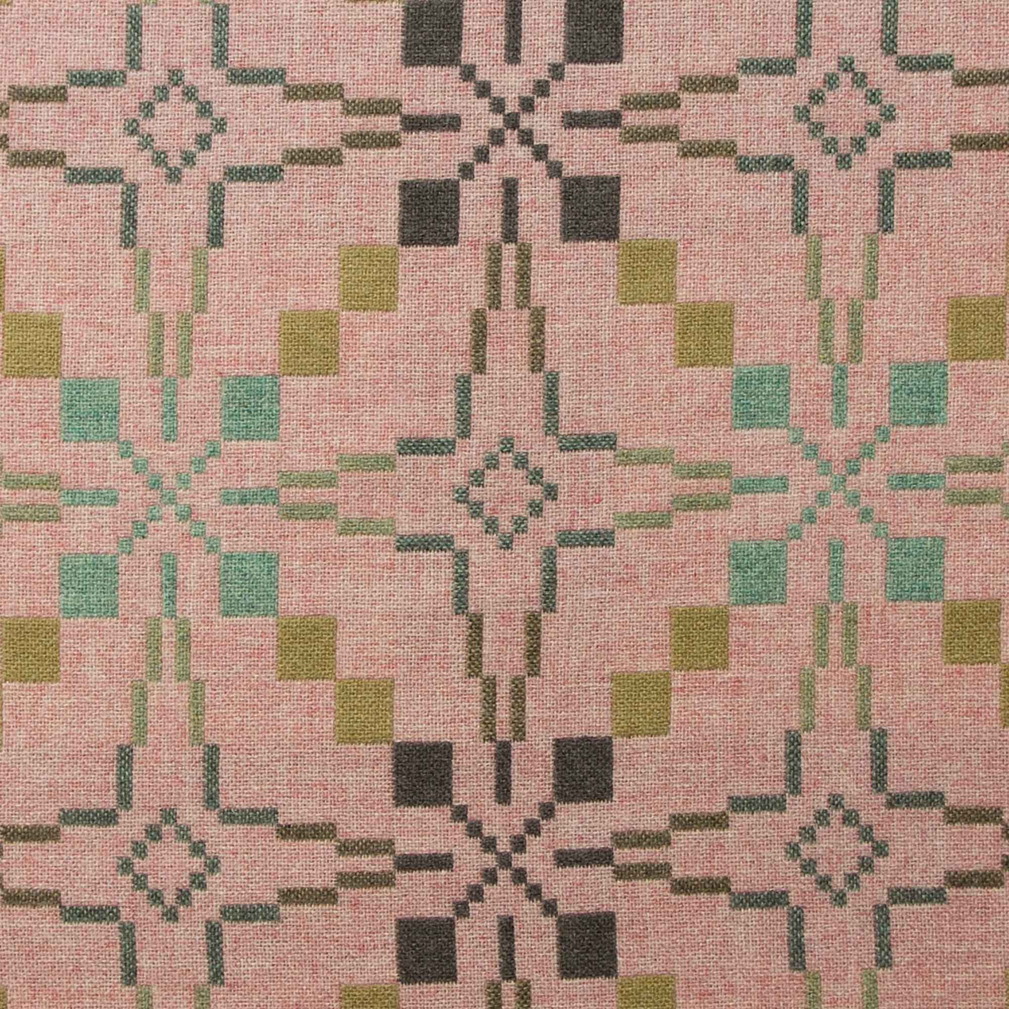 Welsh Blanket - Vintage Star Throw 'Blossom' - Image 3