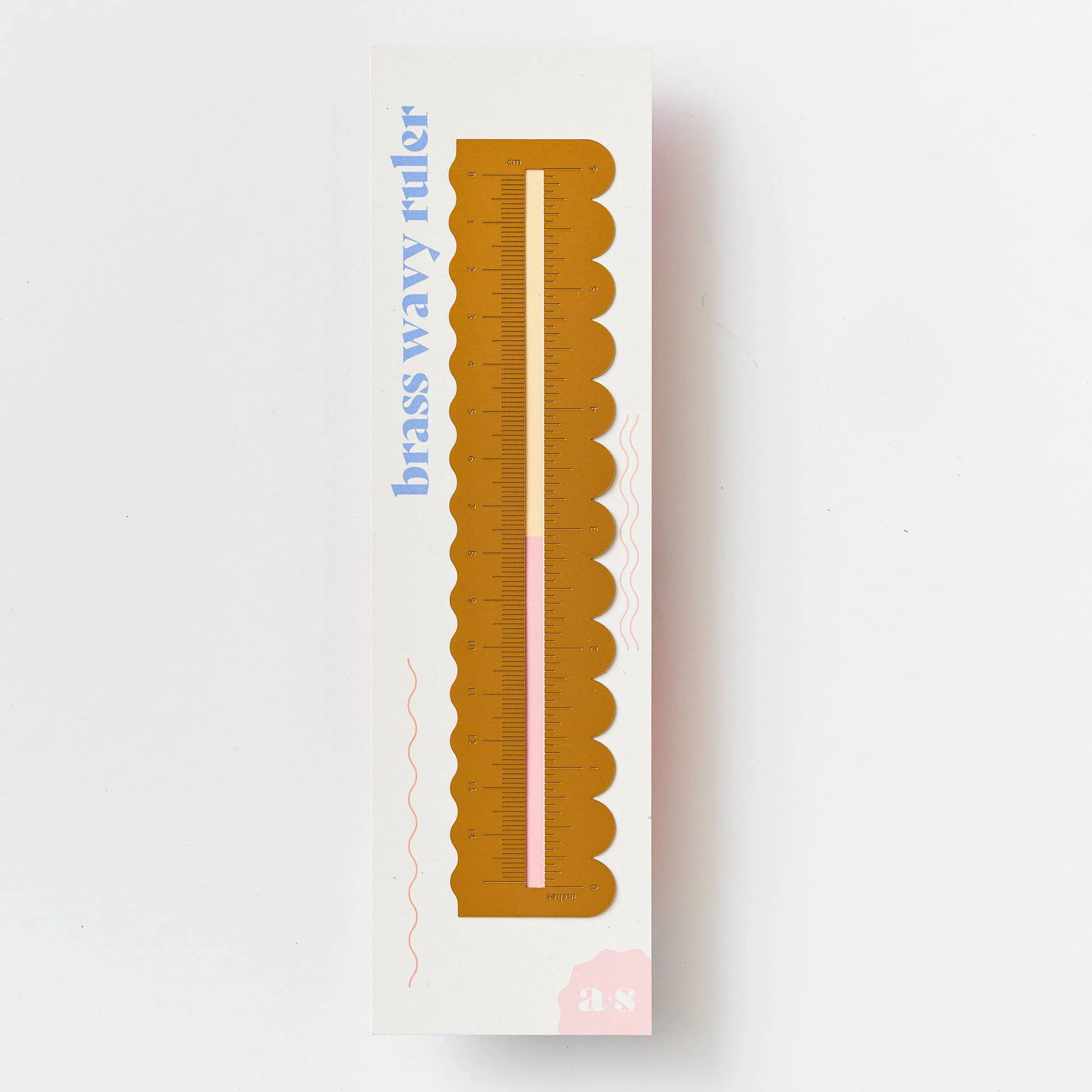 Wavy Brass Ruler - Image 2