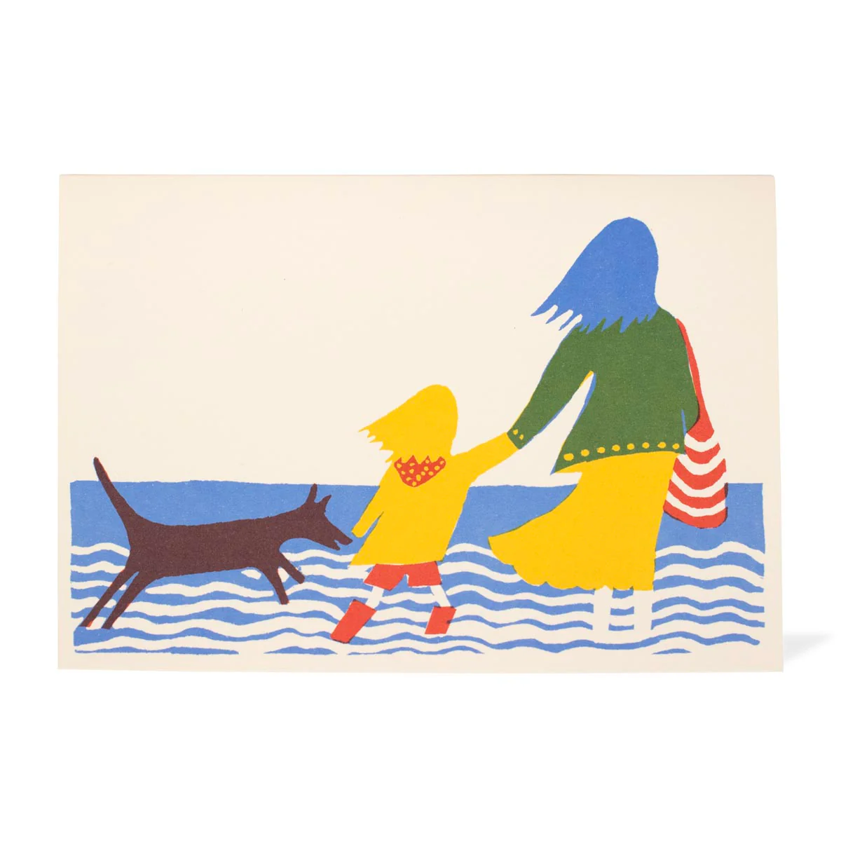 'We Thought We Saw a Whale' Greetings Card