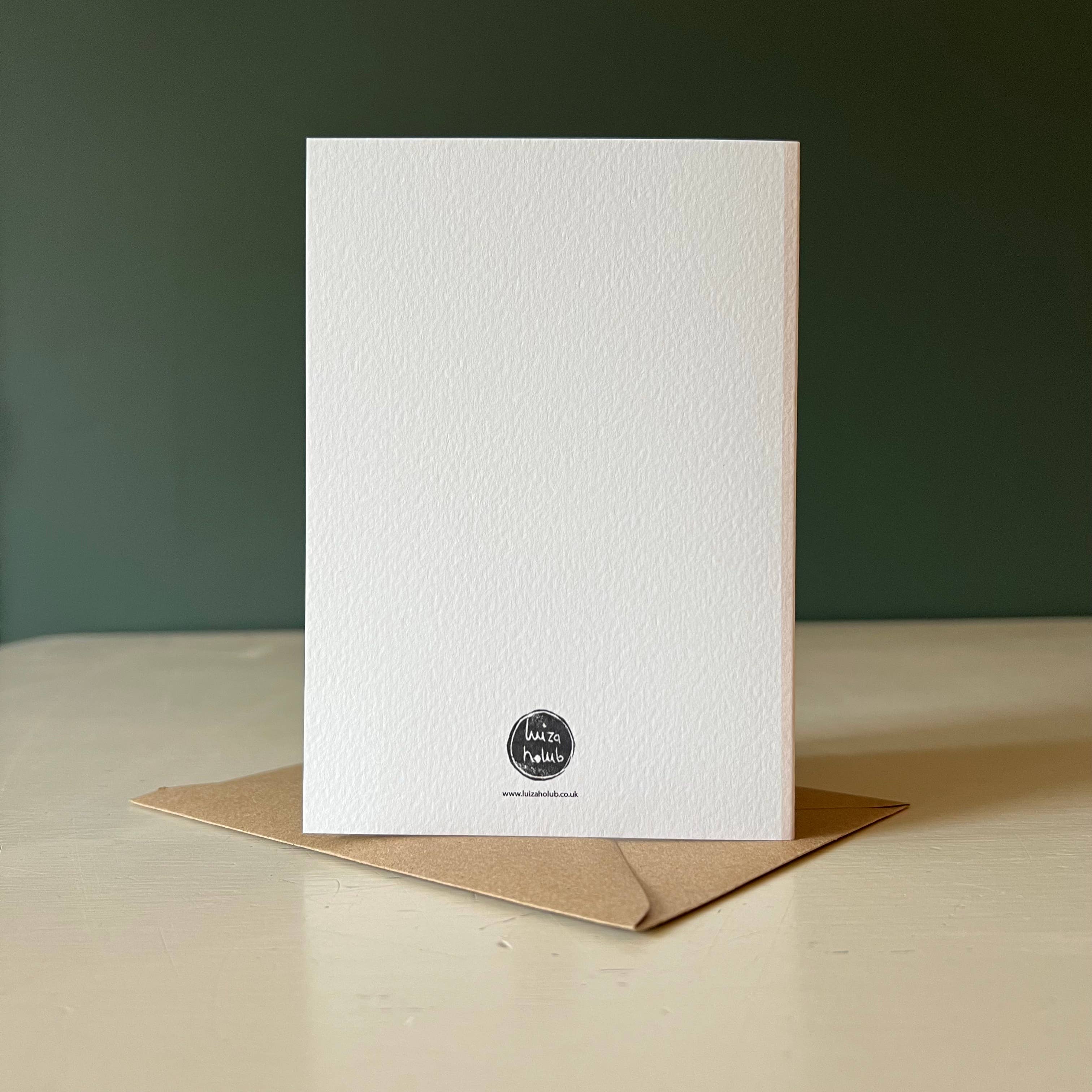 'White Vessels, Red Apple' Greetings Card - Image 3