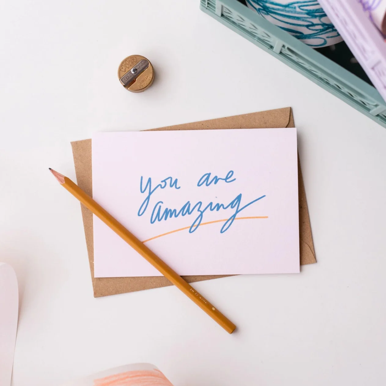 'You Are Amazing' Greetings Card