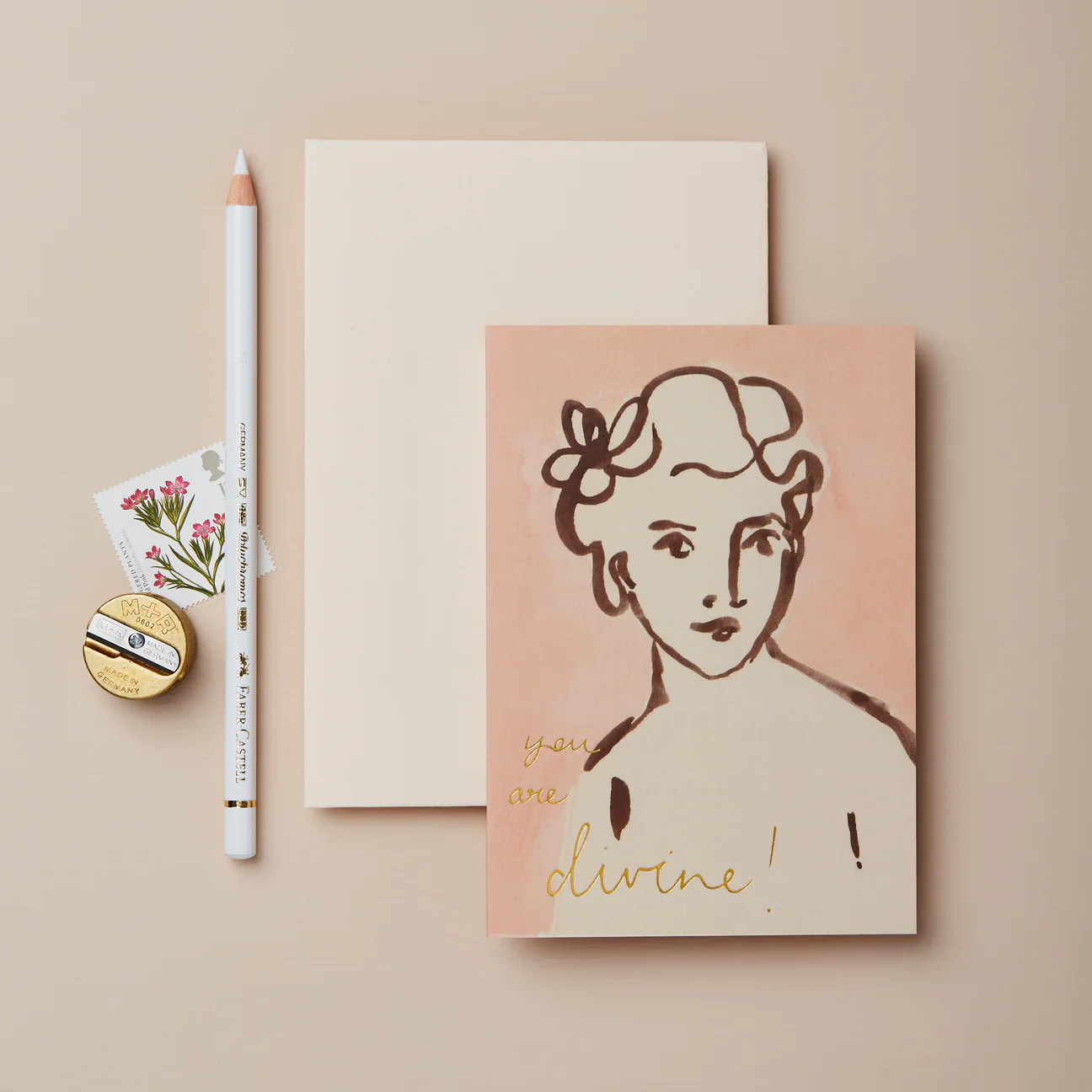 'You are Divine' Greetings Card