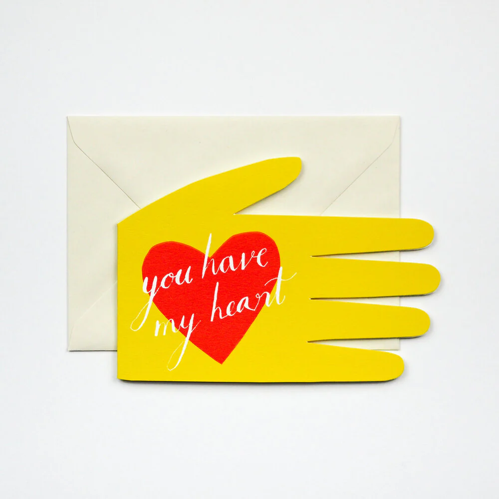 'You Have My Heart' Greetings Card