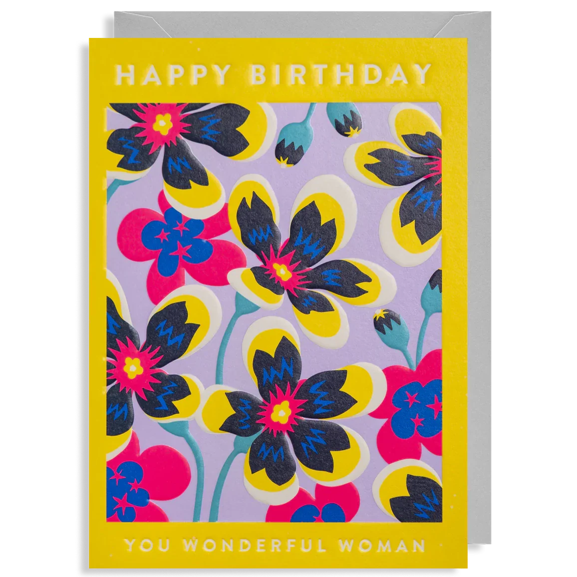 'You Wonderful Woman' Greetings Card