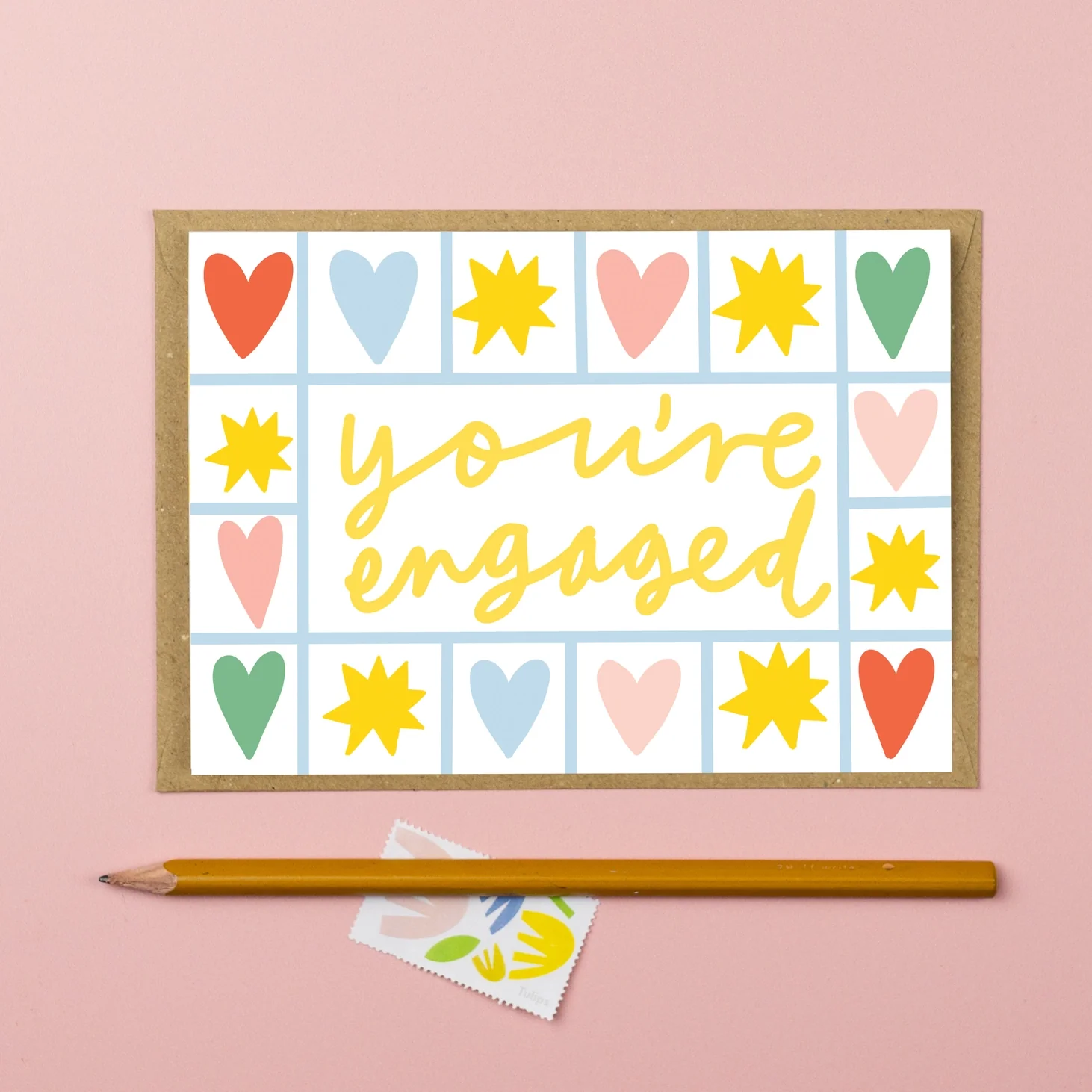 'You're Engaged' Greetings Card